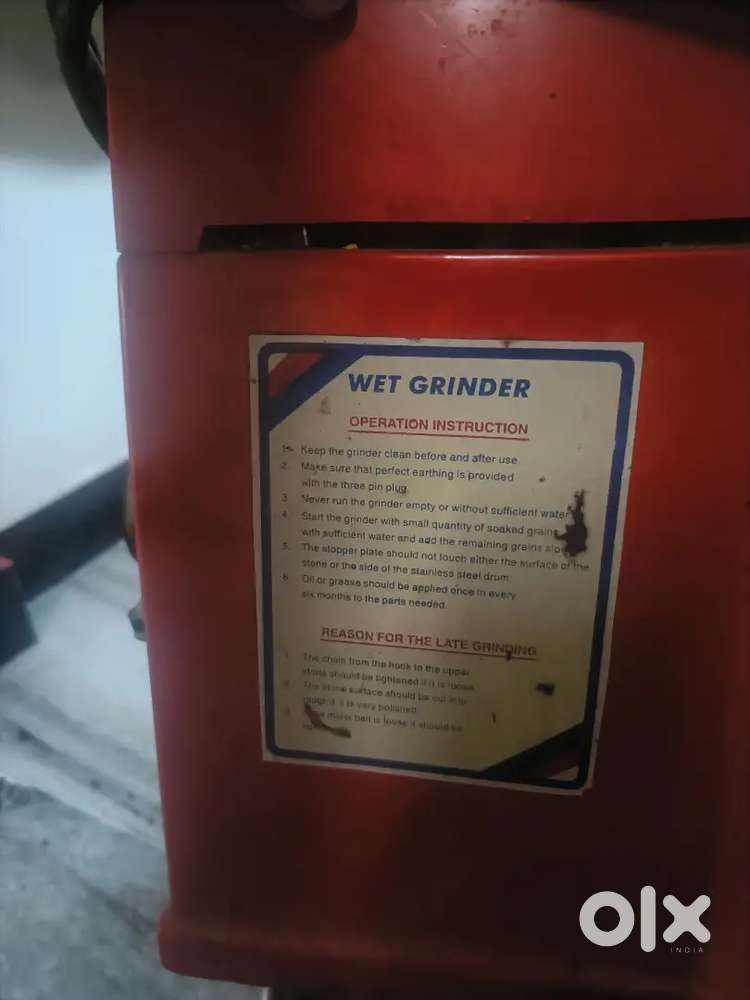 Wet grinder