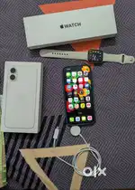 iPhone 16 Plus and Apple Watch SE2 for sale.