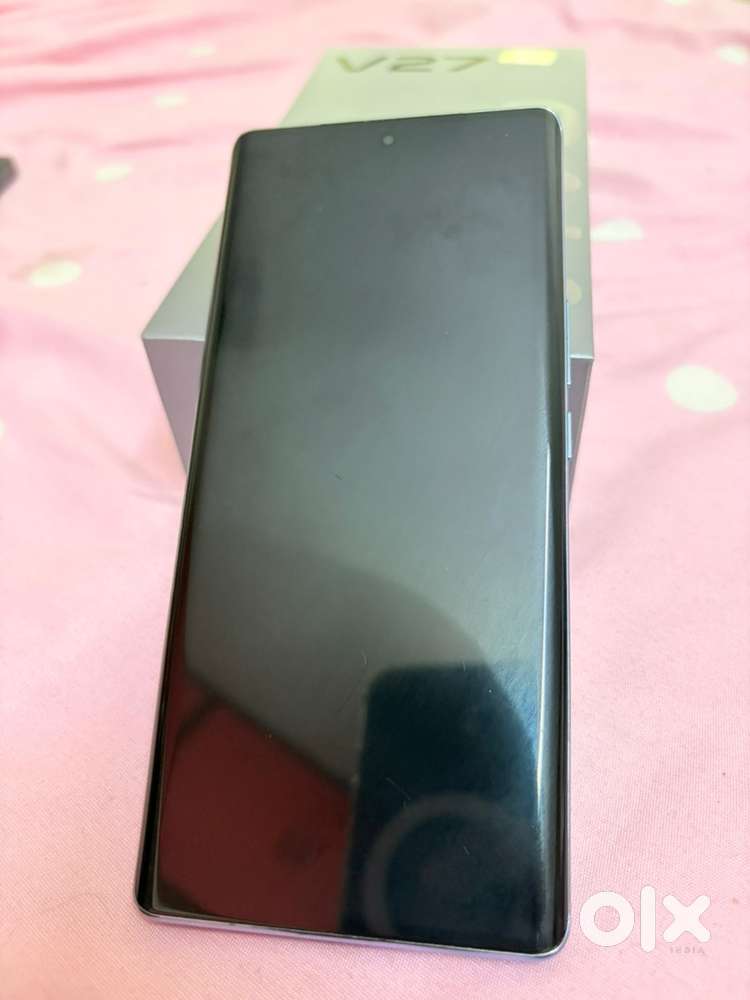 Vivo V 27 12/256 with original box and original charger new conditatio