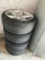 18 inch alloy wheels & michelien tyres brand new condition