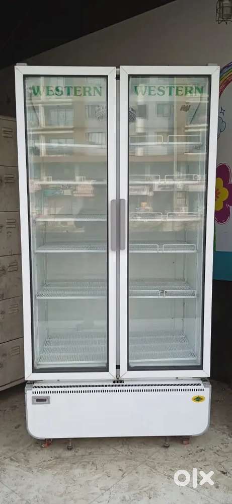 Western double door fridge