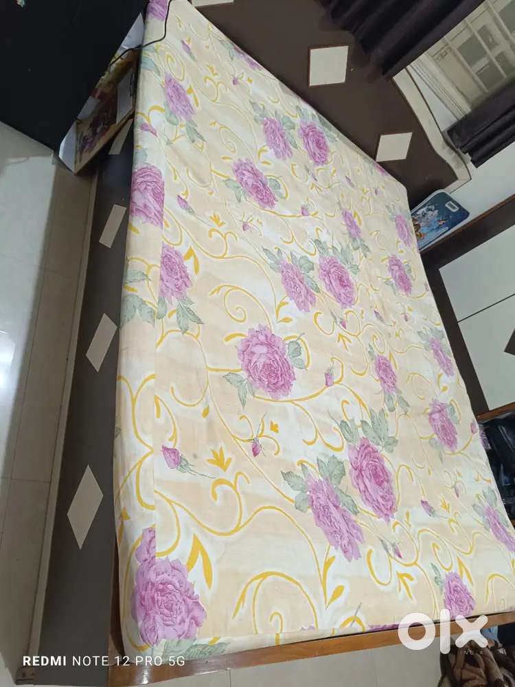 Well maintained, sturdy and modern bed, negotiable