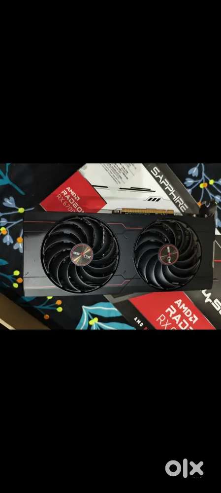 RX 6700XT GRAPHICS CARD, UNDER WARRANTY NEW CONDITION LIKE BRAND NEW.