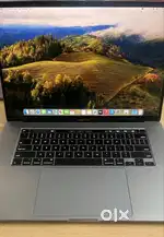 Macbook Pro A2141 core i9 8GB graphics , 512GB SSD, 16 inch screen.