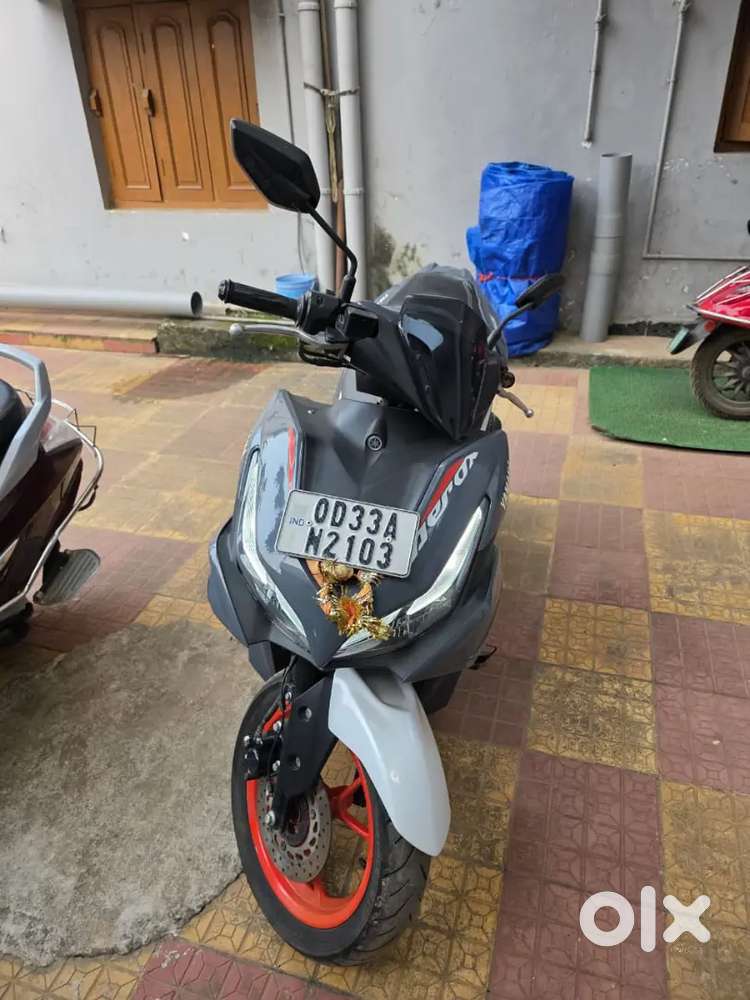 2023 Yamaha aerox 155, single Owner