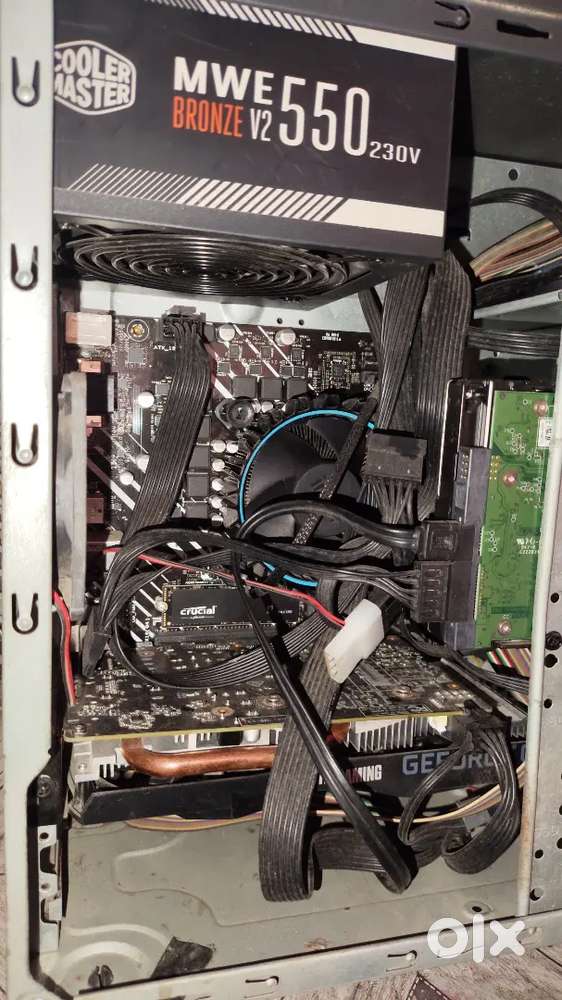 Intel i5 12400F (12th gen) with 32gb DDR4 Ram 3200Mhz