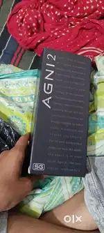 Agni 2 5g phone 8+8 256 urgent sell all good condition crowd display h