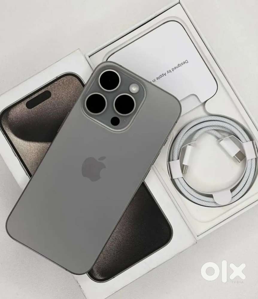 IPHONE 15PROMAX REFURBISHED MOBILE AVAILABLE WITH BILL WARRANTY BOXNOW