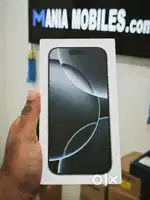 MANIA MOBILES iPhone 16 128gb sealed box with 1 year warranty just rs