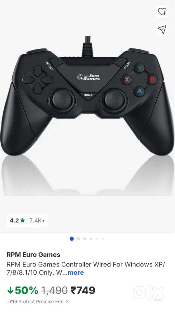 Gaming controller euro