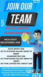100% GENUINE DATA ENTRY HANDWRITING JOB GOVT APPROVED