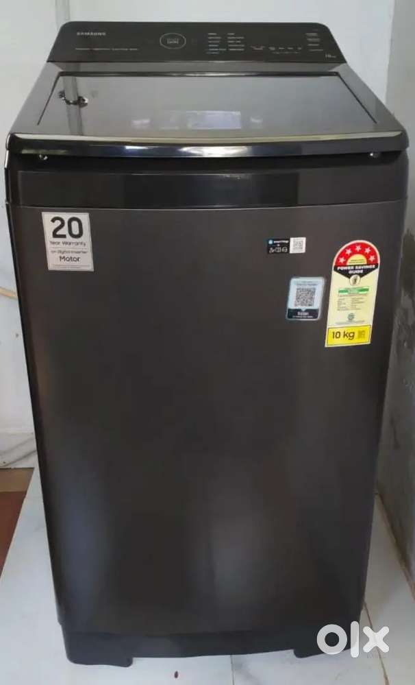 Samsung 10 kg, 5 Star fully automatic top load washing machine.