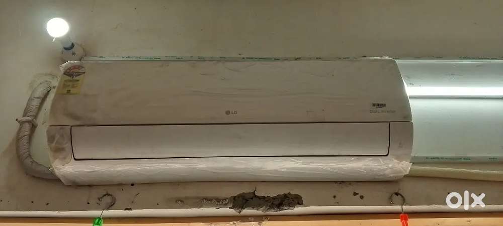 LG dual inverter four star 2 tan 6month old new ac
