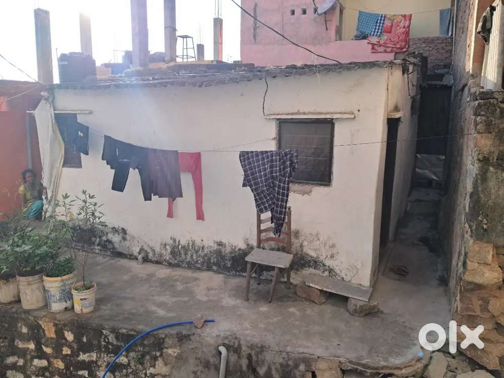 63 sq yrds patta land with 2 rooms