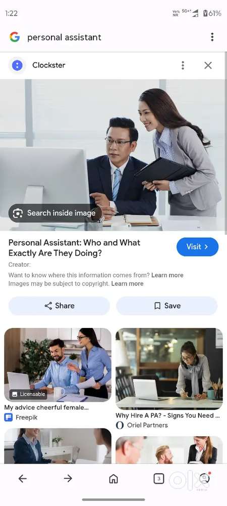 Personal assistant job