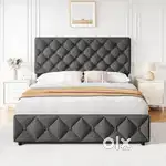 New brand best quality full cushion luxury bed with storage facility