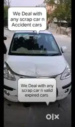 WE DEAL WITH ANY SCRAP CAR N VALID EXPIRED CARS N WASTE CARS N UNUSED