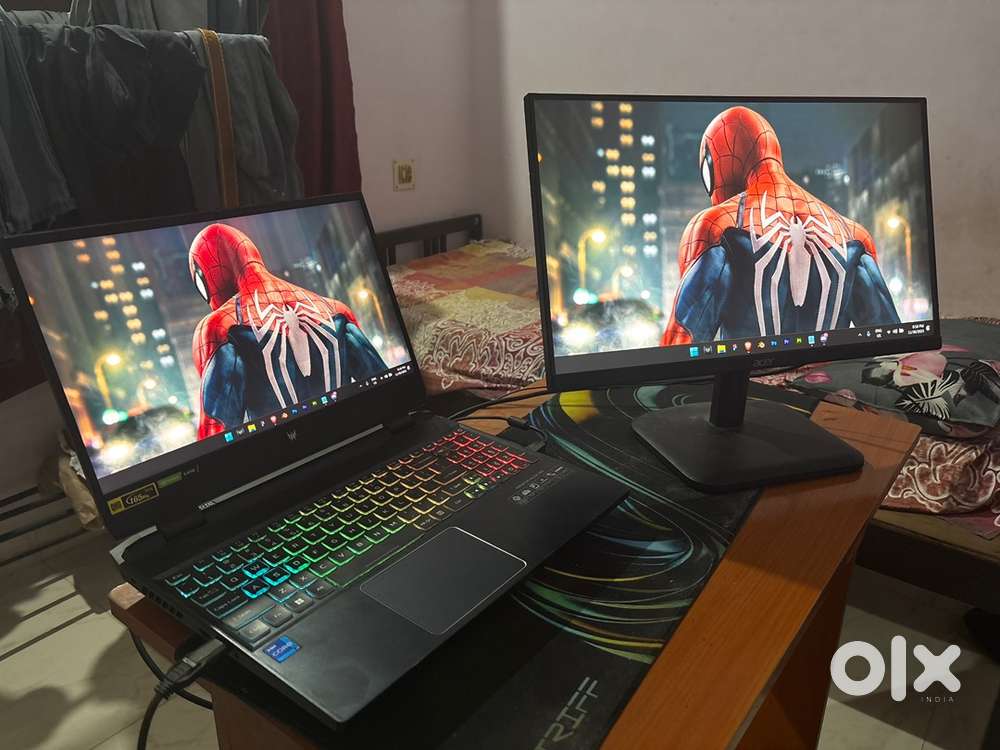 i7 12th Gen RTX 3060 Laptop + 16GB/1TB + Monitor Combo