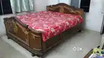 Sal and teak wood bed