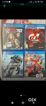 PS4 Game CD for sale or exchange