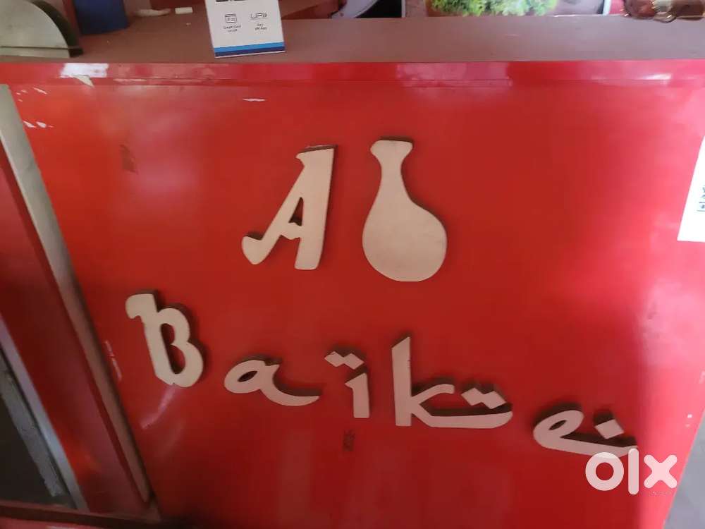 Al baik set frayer griller pizzaoven 2 steeltable counter