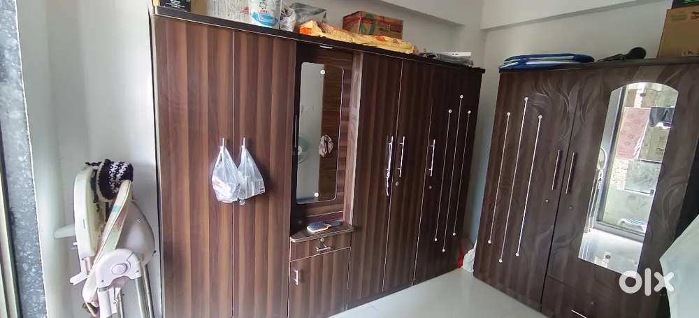 6*6 Wardrob (2) And 3*6 Single Bed With Mattress