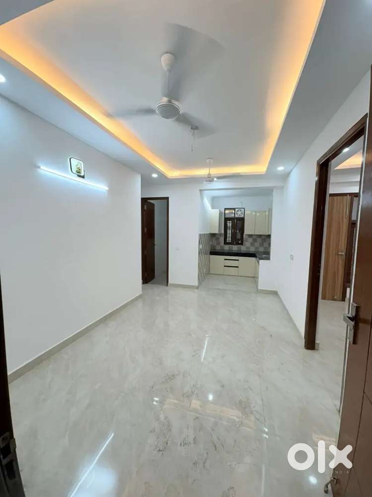 2bhk semifurnished flat