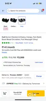 Cultfit massager bought 1 week old