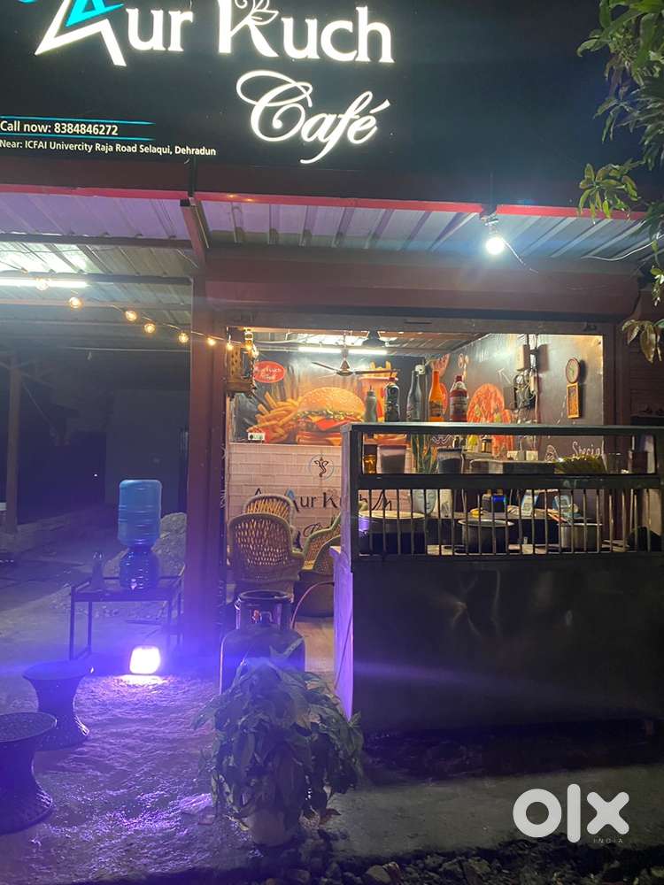 All commercial kitchen cafe setup