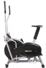 Cross trainer cycle