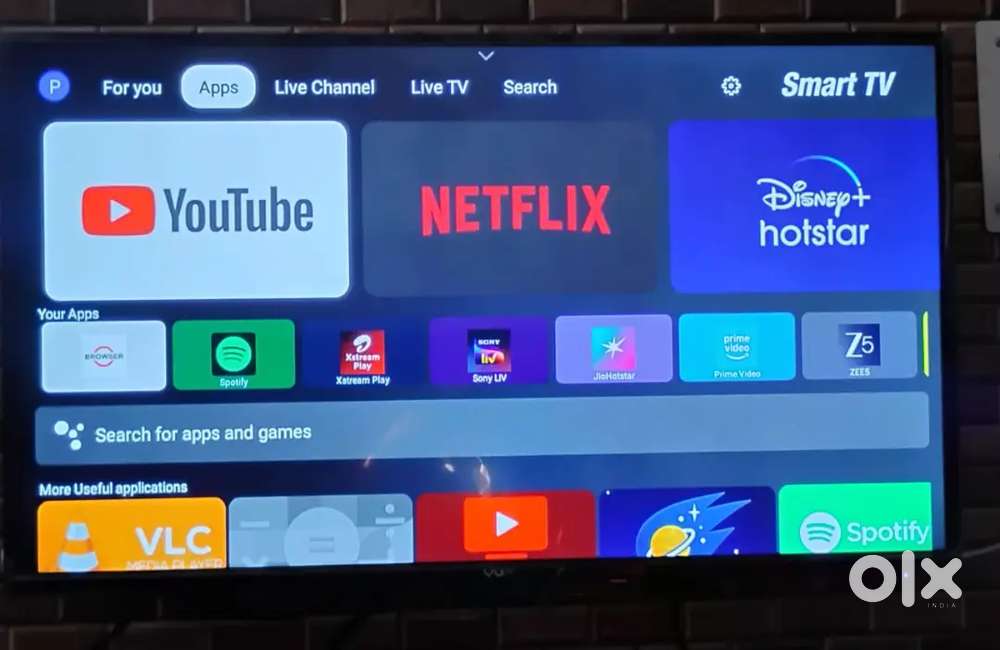 VU led Smart tv (40 inch)
