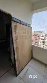Foldable iron bed 4×7 feet