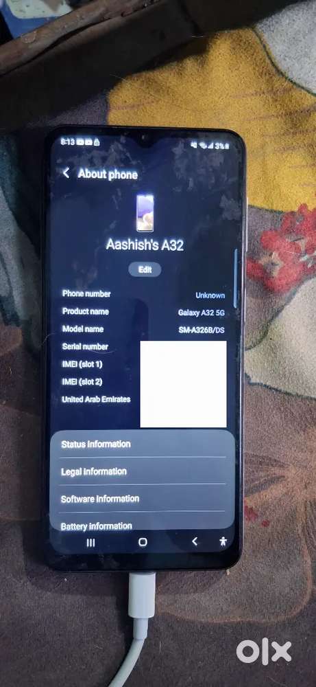 Samsung A32 5G, Dubai Bought