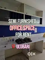 Semi Furnished office for rent at Ulubari