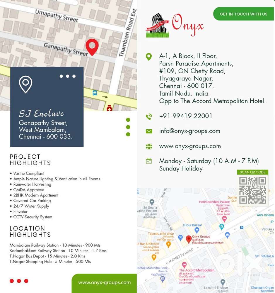 CMDA Approved 2 BHK Westmambalam