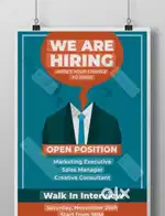 URGENT HIRING MALE AND FEMALE STAFFS