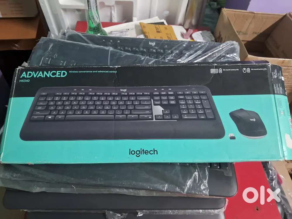 Logitech mk 540 wireless keyboard board mouse