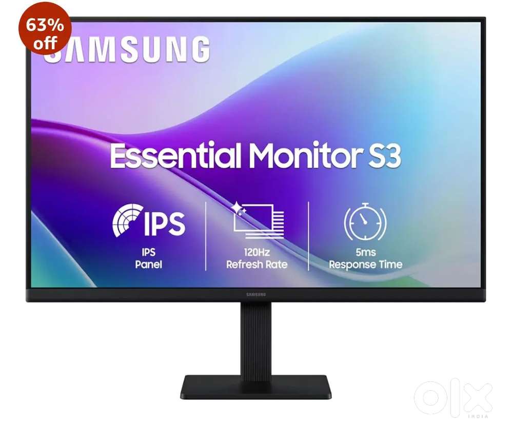 Samsung essential moniter S3 , wireless keyboard and mouse