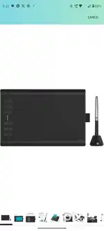 Huion tablet insipiroy H1060p 10 inch