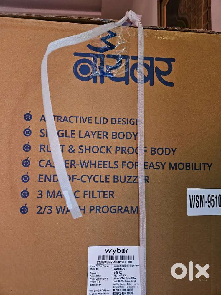 Brand new washing machine