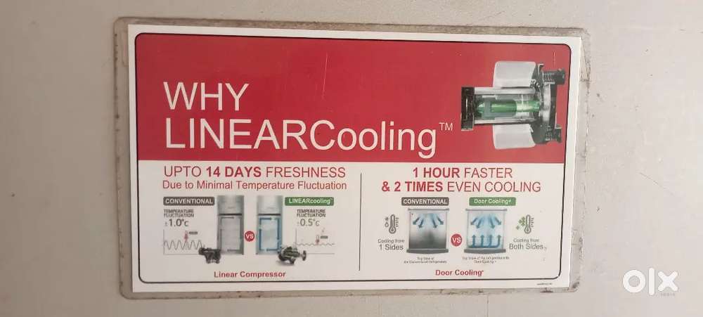 Double door freez HP CAMPNY good condition