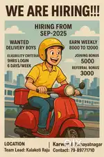 Urgent requirement for karwan hub