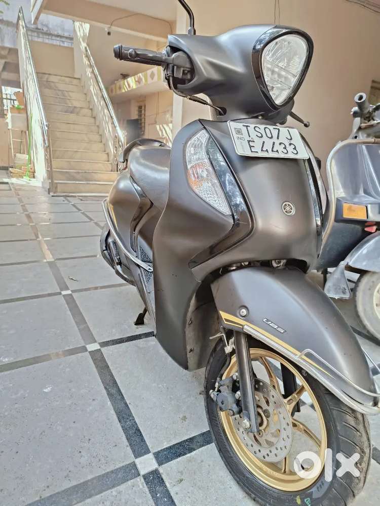 Mat Black , Yamaha Fascino BSVI . Price can be negotiated