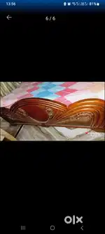 Pure SEGUN WOOD double bed