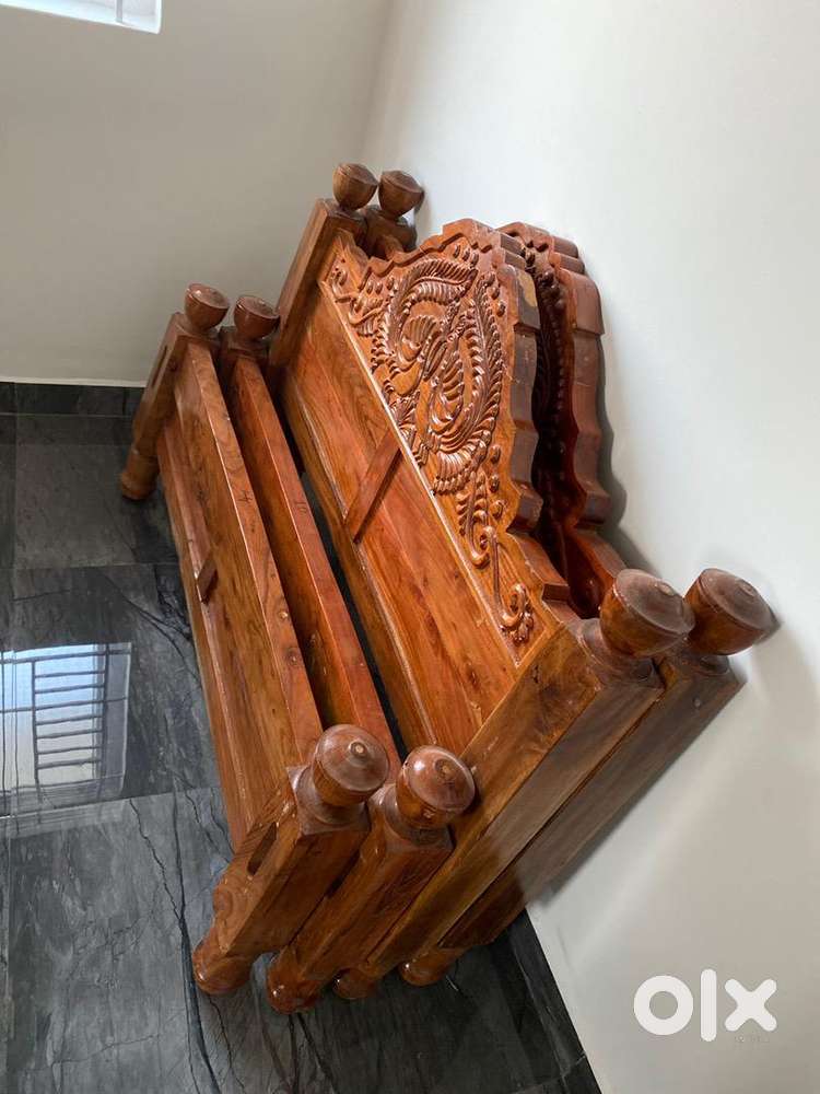 Wooden cart on vembu and fully furnished