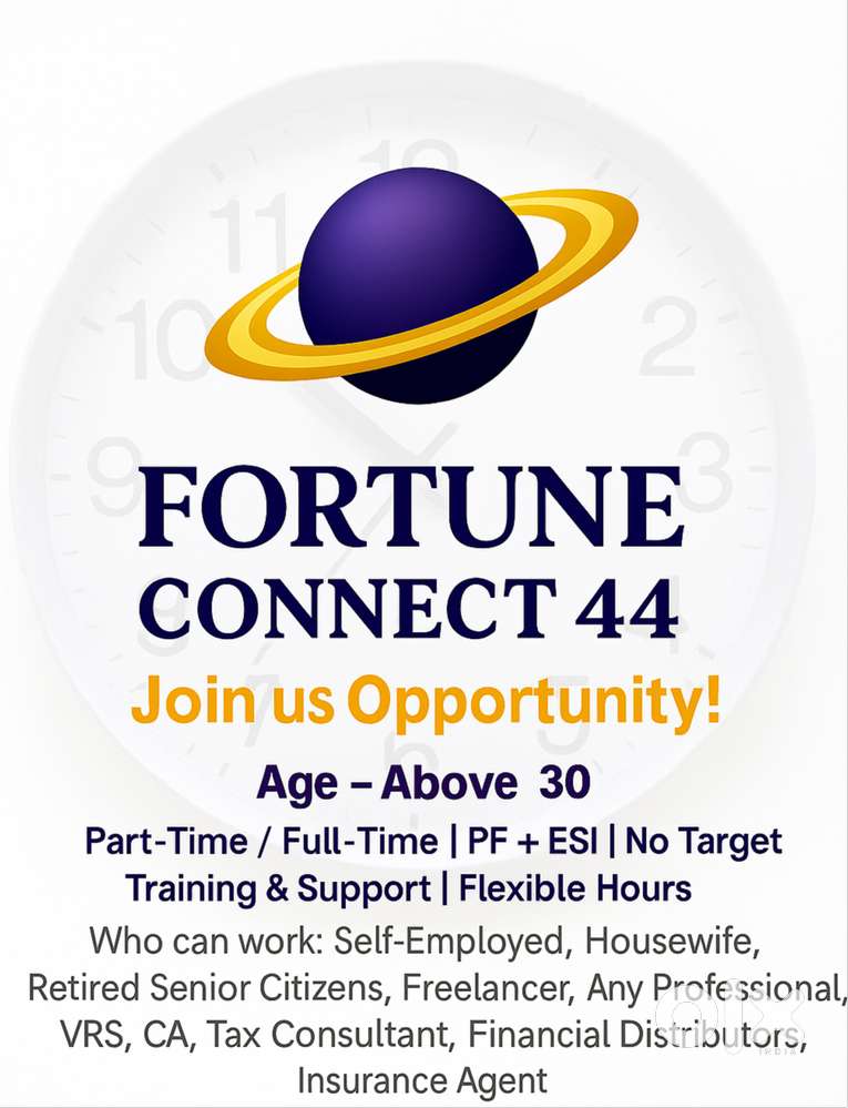 PART TIME / FULL TIME JOB – Work Flexible Hours as – Age Above 25