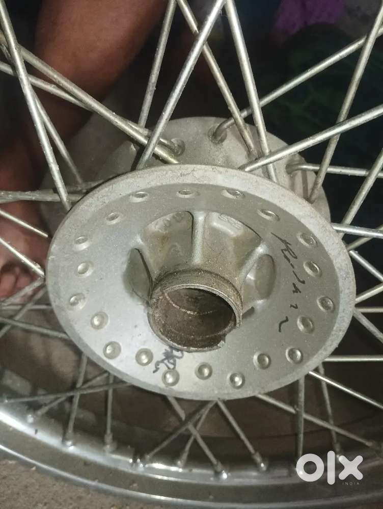Only one time used wheel spoke
