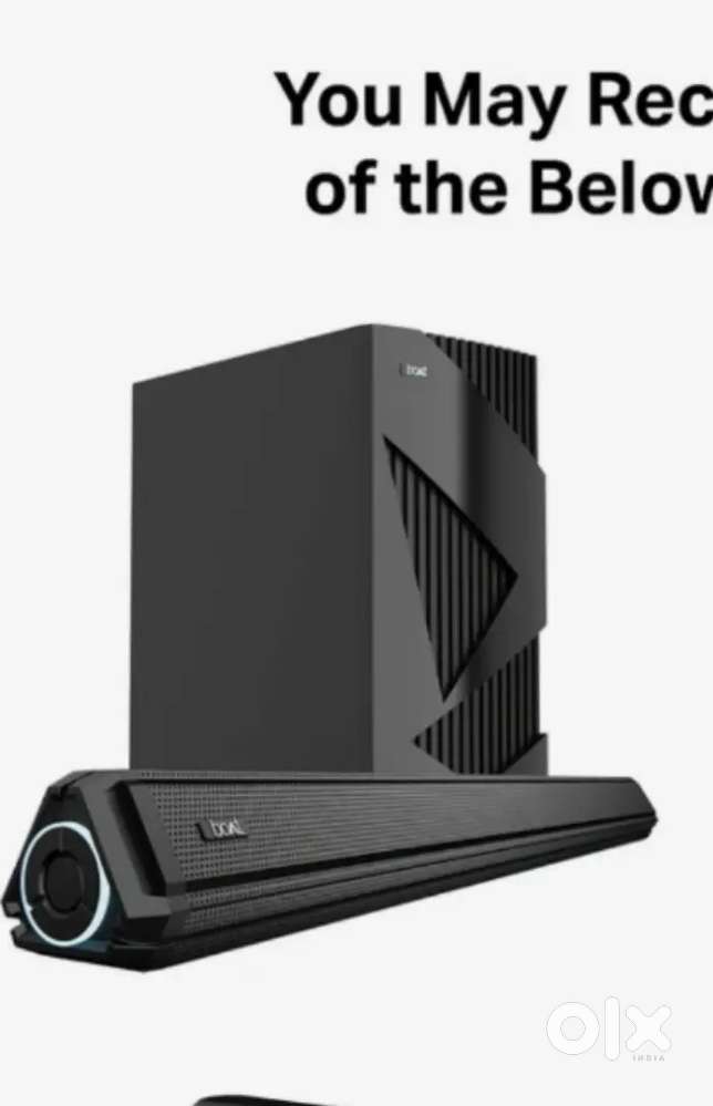 Home theatre boat old model 1500