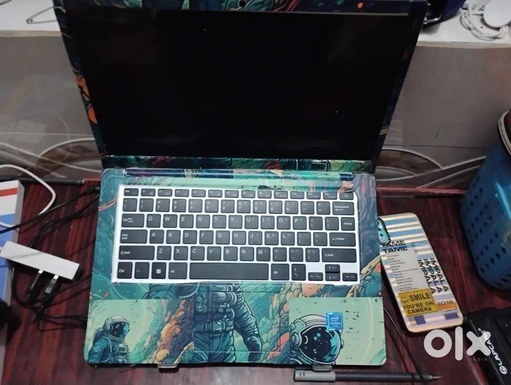 All good laptop with 4gb ram and 128 gb storage