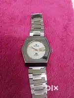 Ricoh crystal automatic watch with day and date